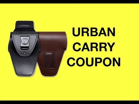 The "USCCA10" code from Urban Carry Holsters consistently offers a 10 discount and is considered their best code. . Urban carry holster discount code